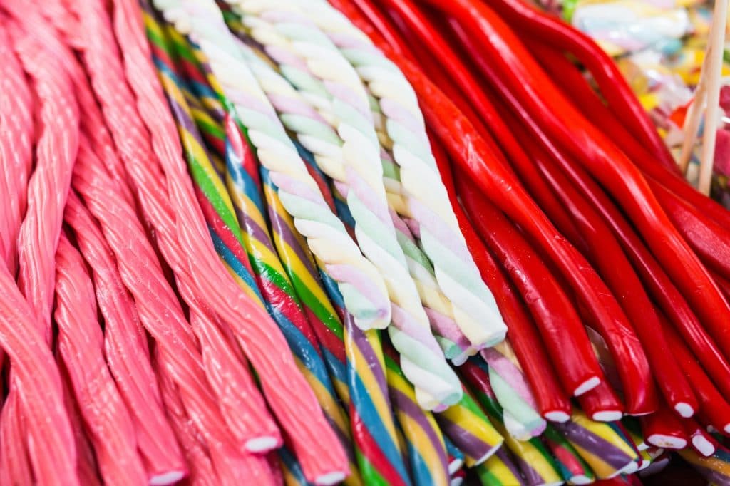 Wonderful candy sticks in any color and appearance