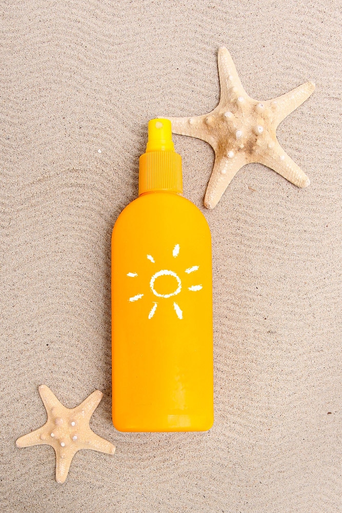 sprays solaire crème